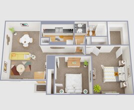 2D RENO 406 floor plan
